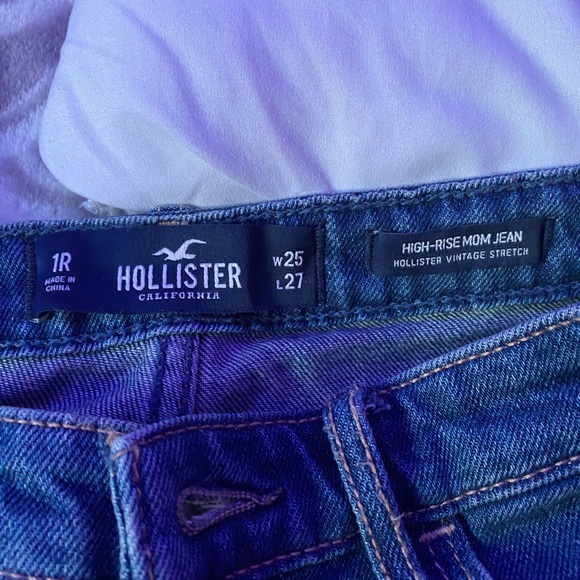 blue hollister mom jeans - Picture 4 of 4